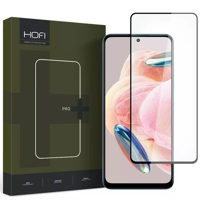 Szkło hartowane na ekran telefonu Glass PRO+ do Xiaomi Redmi Note 12 4G / LTE Black