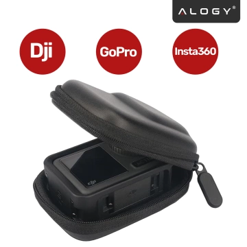 Handyhülle Wasserdichtes Gehäuse Alogy universal IPX8 bis 6,5 Schwarz