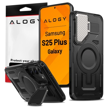 Hülle für Apple iPhone 16 Pro Max Alogy Anti-Shock Hybrid Case für MagSafe Transparent