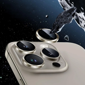 Hofi Camring Pro Kameraabdeckung für iPhone 16 Pro / 16 Pro Max Desert Titanium