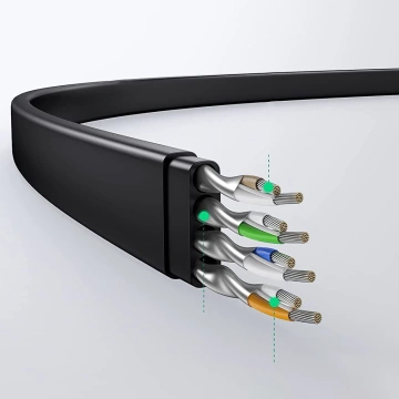 UGREEN-LAN-Ethernet Cat. 6 0,5m schwarz (NW102)