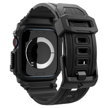 Hülle Spigen Rugged Armor „pro“ für Apple Watch 10 (42 mm) Mattschwarz