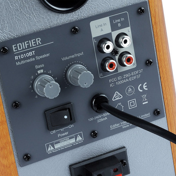 2.0 Edifier R1010BT Braune Lautsprecher
