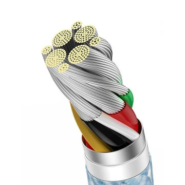 Kabel USB für USB-C Baseus Dynamic Series, 100W, 2m (niebieski)