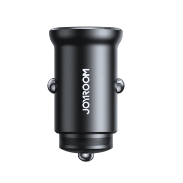 Joyroom JR-CCN06 30W Metall-Autoladegerät, 2x USB-C – Schwarz