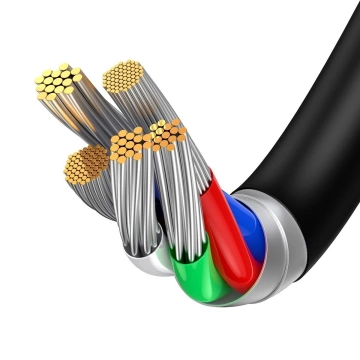 Kabel USB-C für Lightning Baseus Superior Series, 20W, PD, 2m (schwarz)