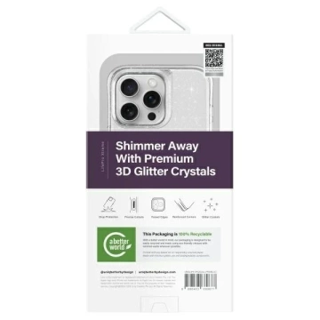 UNIQ LifePro Xtreme Hülle für iPhone 16 Pro 6,3" Magclick Charging Transparent/Tinsel Lucent