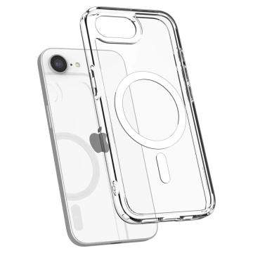 Etui Spigen Ultra Hybrid Mag MagSafe für iPhone 16E Weiß