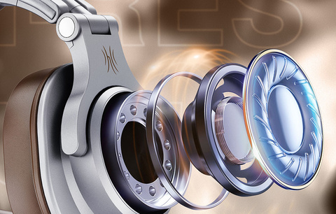 Kopfhörer Oneodio A71 Braun