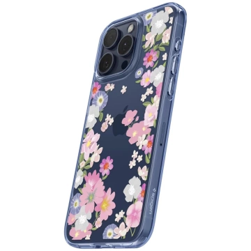 Etui Spigen Liquid Crystal für Apple iPhone 15 Pro Blossom