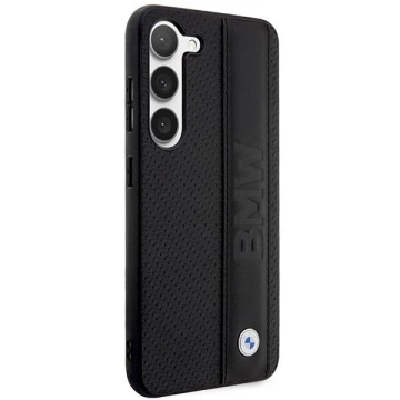 Etui BMW für Samsung Galaxy S23 HardCase Leder texturiert
