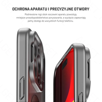 Etui ROCK Guard MagSafe Stand Etui Tut iPhone 15 Pro