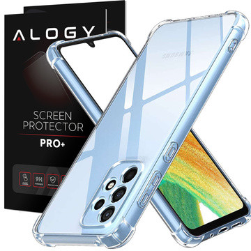 Stoßfestes Alogy Case für Samsung Galaxy A73 / A73 5G Klarglas