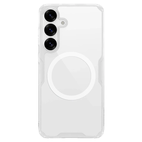 Hülle für Samsung Galaxy S25 Nillkin Nature TPU MagSafe Weiß