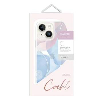 UNIQ Coehl Palette Handyhülle für Apple iPhone 14 Plus 6.7" Blau/Dämmerblau
