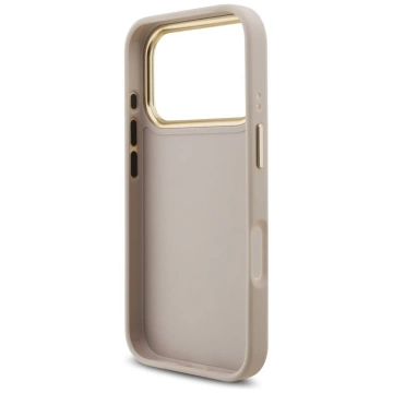 Etui Guess 4G Big Classic Logo Big Strap Metal Buttons do iPhone 17 Pro Różowy