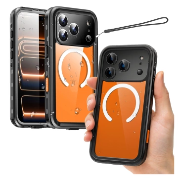 Alogy HydroArmor™ IP68 Hülle für Apple iPhone 17 Pro 6,3" - Schwarz