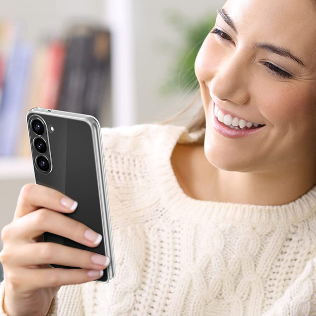 Etui ochronne na telefon 3mk Clear Case do Samsung Galaxy S23+ Plus przezroczyste