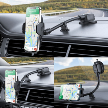 Joyroom JR-ZS259 Autohalterung mit Arm für das Fenster / Cockpit Schwarz