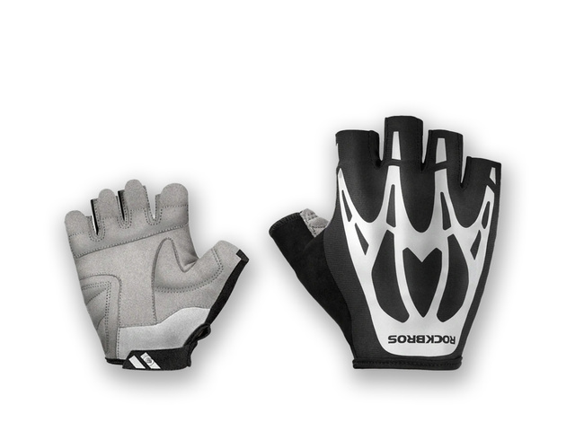 Rękawiczki rowerowe na rower bez palców XL RockBros S227BK-XL