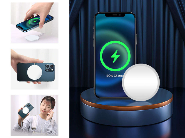 Ładowarka indukcyjna Alogy do MagSafe bezprzewodowa 20W do iPhone 12/13/ PRO / MAX/ MINI + ładowarka sieciowa