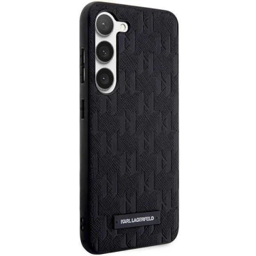Karl Lagerfeld KLHCS23MSAKLHPK do Samsung Galaxy S23+ S916 hardcase czarny/black Saffiano Mono Metal Logo