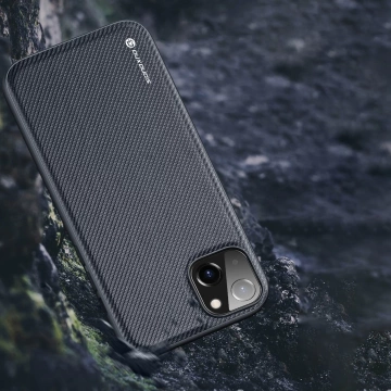 Dux Ducis Fino Schutzhülle iPhone 14 Plus blaues Nylon