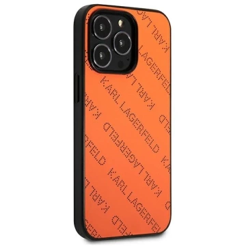 Etui Karl Lagerfeld KLHCP13XPTLO für iPhone 13 Pro Max 6,7" Hardcase Allover perforiert