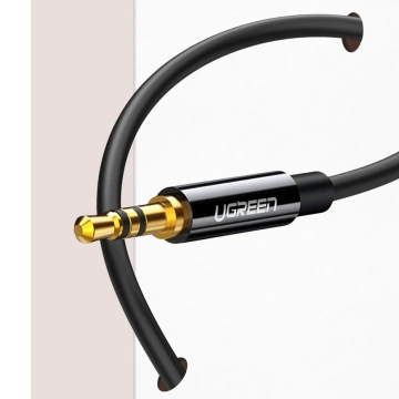 "Kabel UGREEN Kabel Kopfhörer Splitter 3,5 mm Miniklinke AUX 25cm schwarz (20816)"