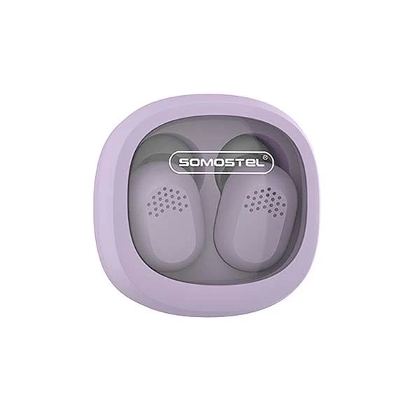 Słuchawki bezprzewodowe Somostel I660 Earbuds Bluetooth TWS Fioletowe