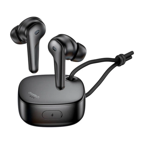Słuchawki TWS Choetech BH-T17 ANC+ENC, Bluetooth 5.4, Czarne