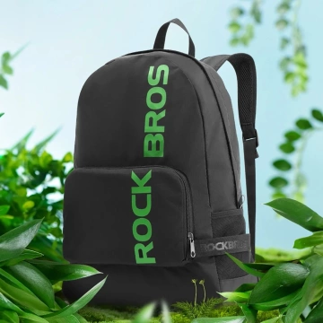 Plecak Rockbros H10-BK 18 l składany, ergonomiczny – czarny