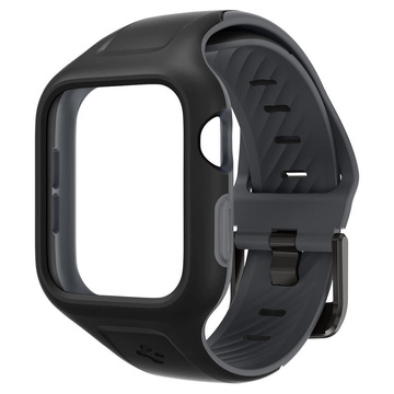 Spigen Liquid Air "Pro" Schutzhülle für Apple Watch 4 / 5 / 6 / 7 / SE (40 / 41 mm) Schwarz