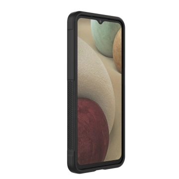 Magic Shield Case Hülle für Samsung Galaxy A12 flexible gepanzerte Hülle schwarz