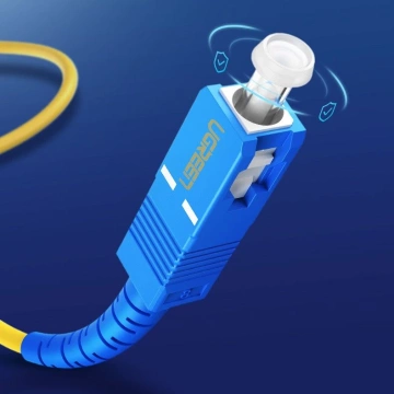 Singlemode UGREEN SC-SC Patchkabel LWL 3 m Netzwerk gelb (70664 NW131)
