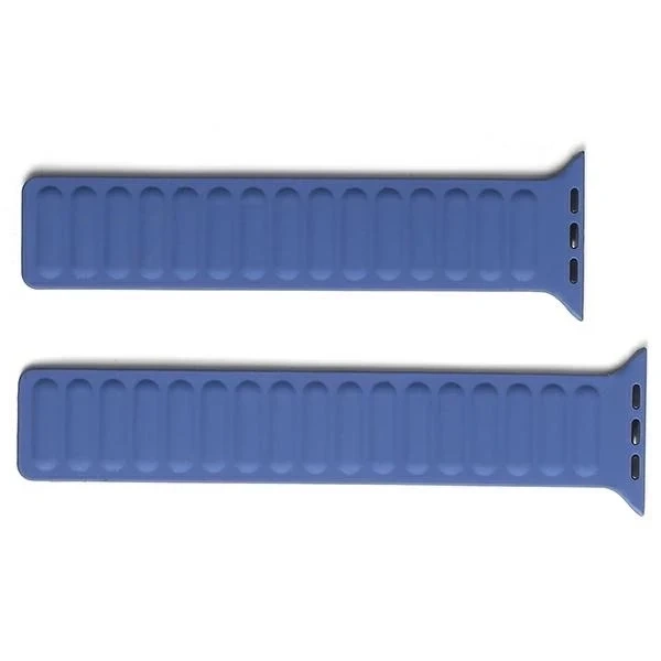 Beline pasek Apple Watch Magnetic 42/44/45/49mm niebieski /blau