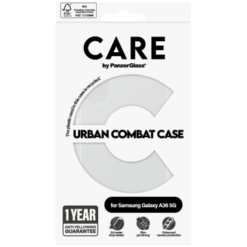Samsung Galaxy S25 CARE von PanzerGlass Flagship Case Transparent