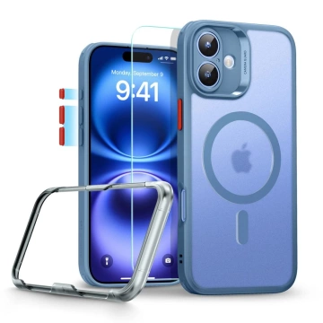 Etui ESR Classic Pro Set MagSafe iPhone 16 Niebieski Frosted