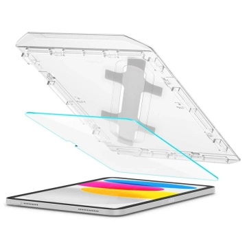 Gehärtetes Glas Spigen Glas.Tr "EZ FIT" für Apple iPad 10.9 2022 KLAR