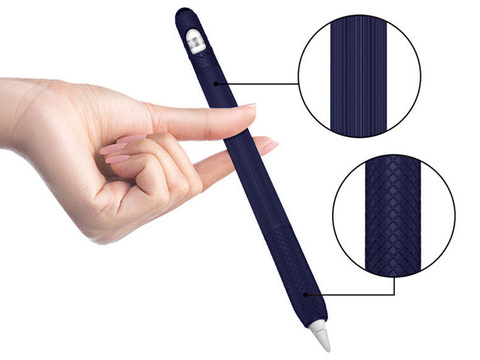 Schutzhülle Alogy Case Cover für Apple Pencil 1 Marineblau