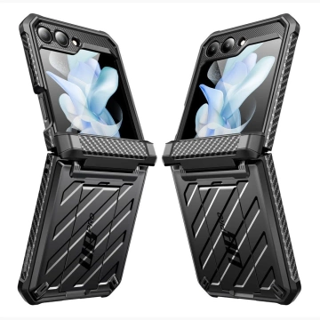 Etui Supcase Unicorn Beetle Pro für Samsung Galaxy Z Flip 5 schwarz
