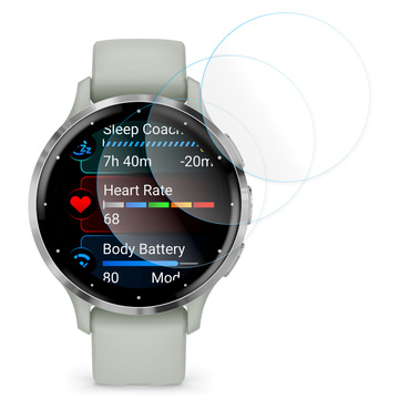 3x Folia Hydrożelowa do Garmin Venu 3s 41mm 3mk ARC ochronna na ekran Hybrydowa ŻEL Watch Protection™