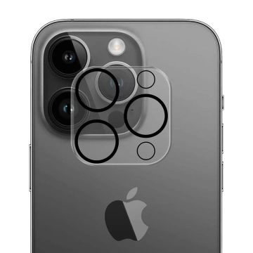 Objektivabdeckung für Apple iPhone 15 Pro/15 Pro Max – 3mk Lens Pro Full Cover