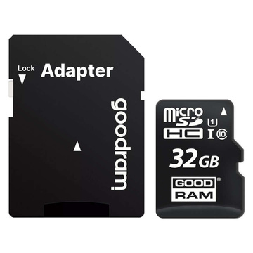 GoodRam Micro SD SDHC-Speicherkarte der Klasse 10 mit 32 GB