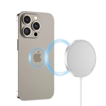 MagSafe Tech-Protect Ladegerät QI15W-A30 Silber 15W