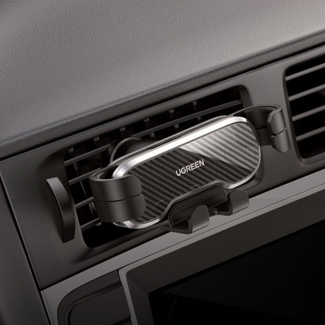 Uchwyt samochodowy grawitacyjny do auta UGREEN LP228 do telefonu na kratkę Czarny