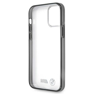 Etui na phone BMW BMHCP12SMBTOK für Apple iPhone 12 Mini 5,4" transparentes Hardcase Sandblast