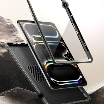 Etui Supcase Unicorn Beetle Pro für Apple iPad Pro 11 5 / 2024 Schwarz
