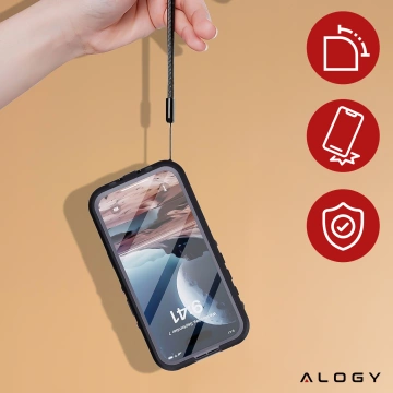 Alogy HydroArmor™ IP68 wasserdichte Hülle mit transparenter Rückseite, 360-Grad-Panzerabdeckung für MagSafe für Apple iPhone 16 Pro
