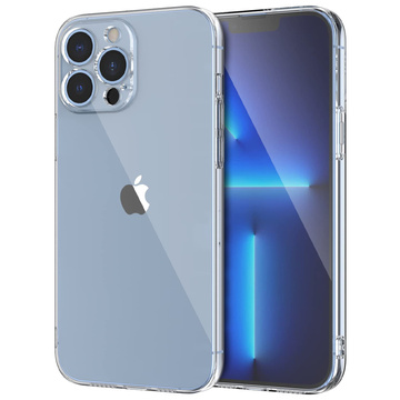 Etui pancerne obudowa Alogy Hybrid Case do Apple iPhone 13 Pro z osłoną na aparat Przezroczyste + Szkło